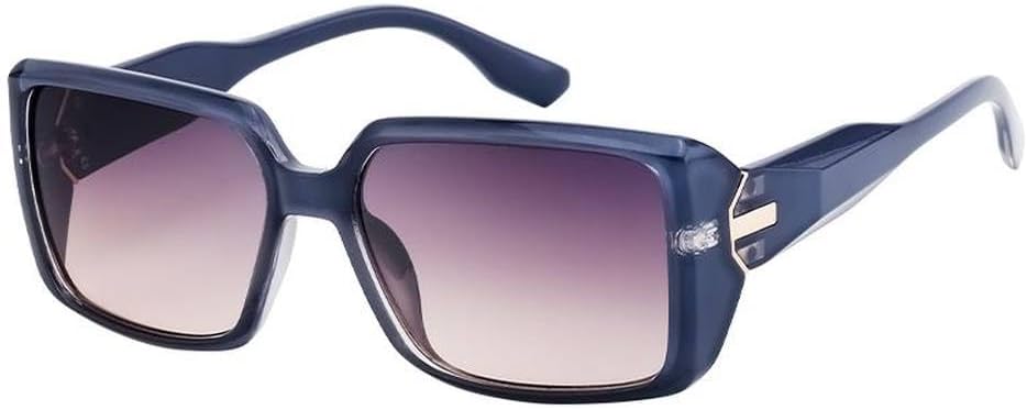 

Винтажные прямоугольные солнцезащитные очки для женщин и мужчин, роскошные солнцезащитные очки в толстой оправе для мужчин, панк-стиль, для активного отдыха и путешествий generic, C4transparentgray