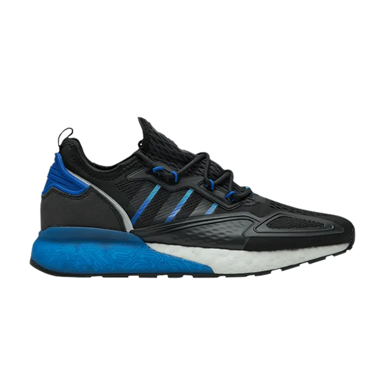 

Кроссовки adidas ZX 2K Boost 'Black Bright Royal', черный