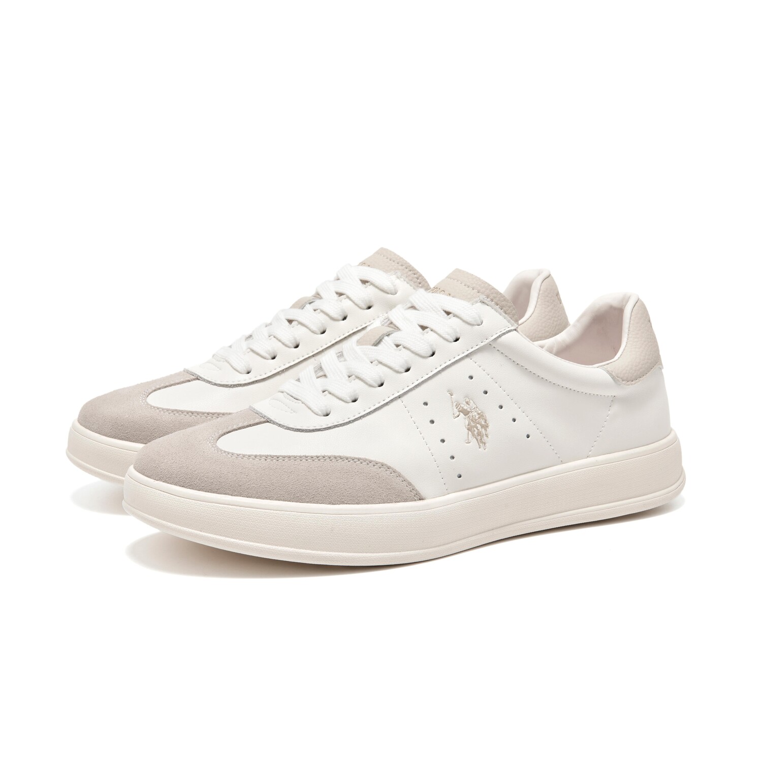 

Кеды мужские, обувь для скейтбординга низкая U.S. Polo Assn., бежевый