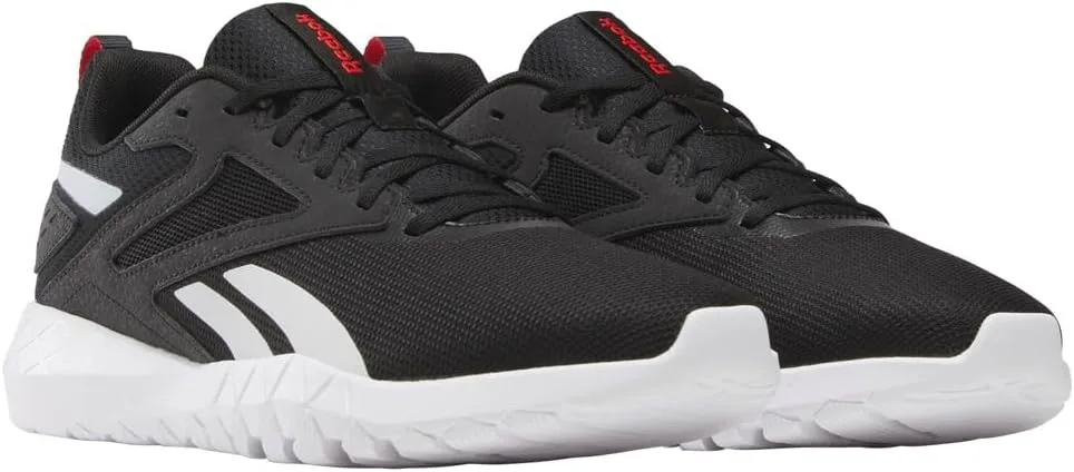 Мужские кроссовки Reebok Flexagon 4 Energy, черный/белый/красный — фото 2