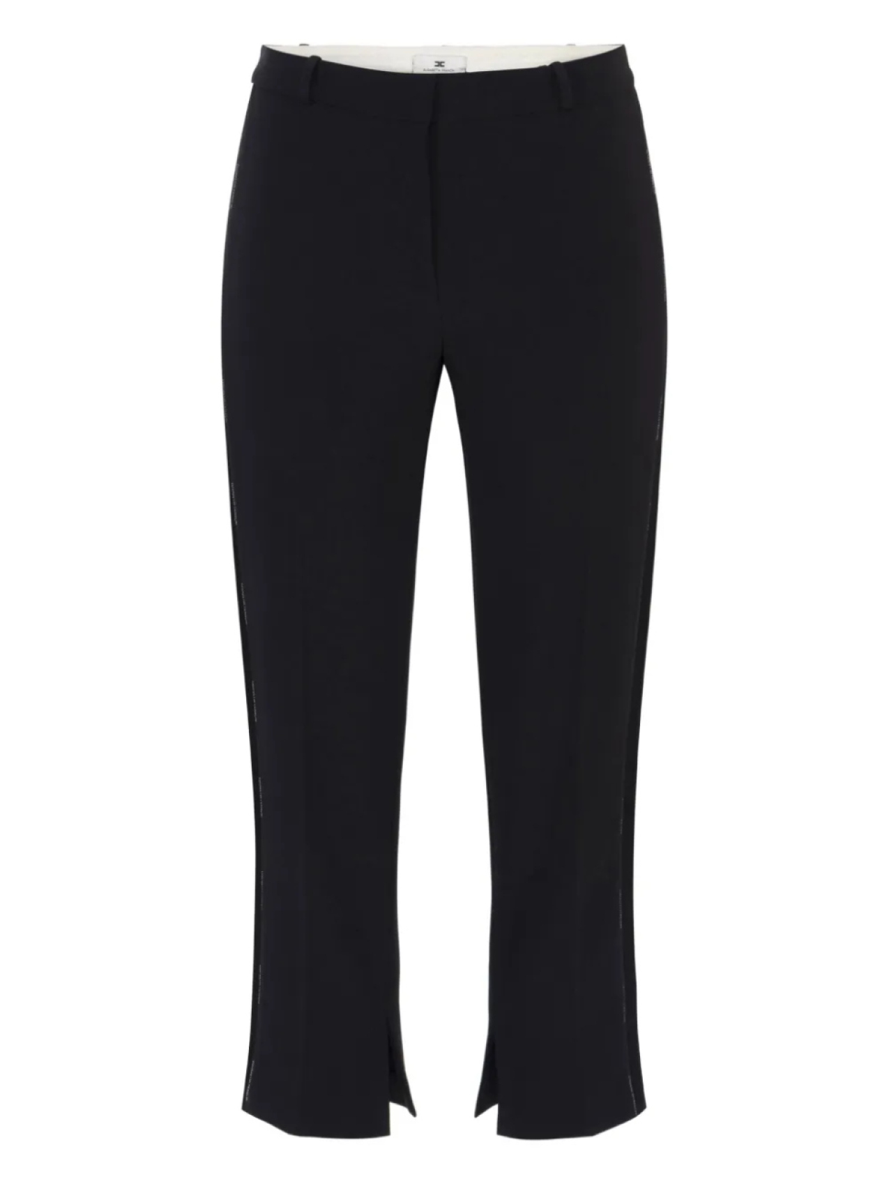 

Креповые брюки Elisabetta Franchi, черный