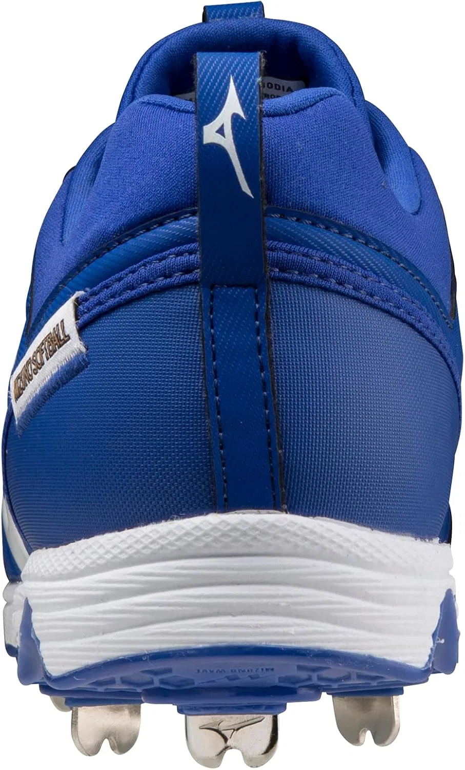 Женские кроссовки для софтбола Mizuno Swift 7 с 9 шипами, Royal White — фото 4