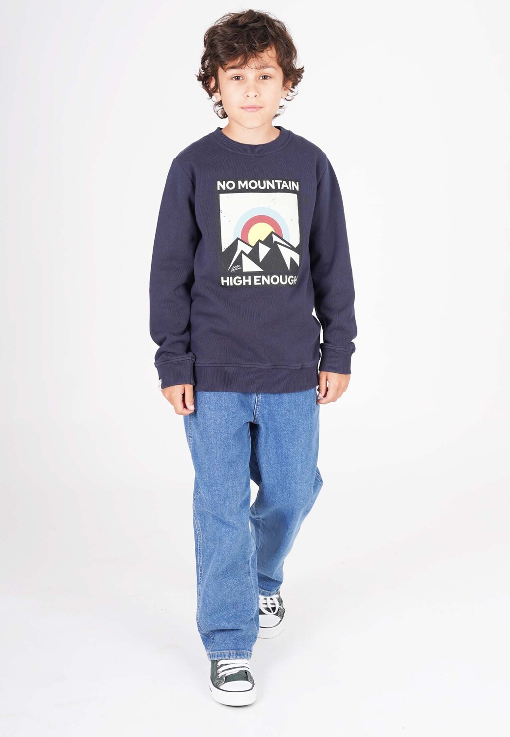 Пуловер Band of Rascals Sweatwear High Enough, синий — фото 3