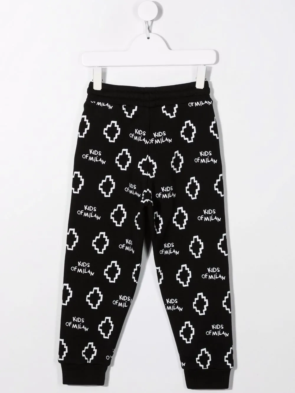 Спортивные брюки с логотипом Marcelo Burlon County Of Milan Kids, черный — фото 2