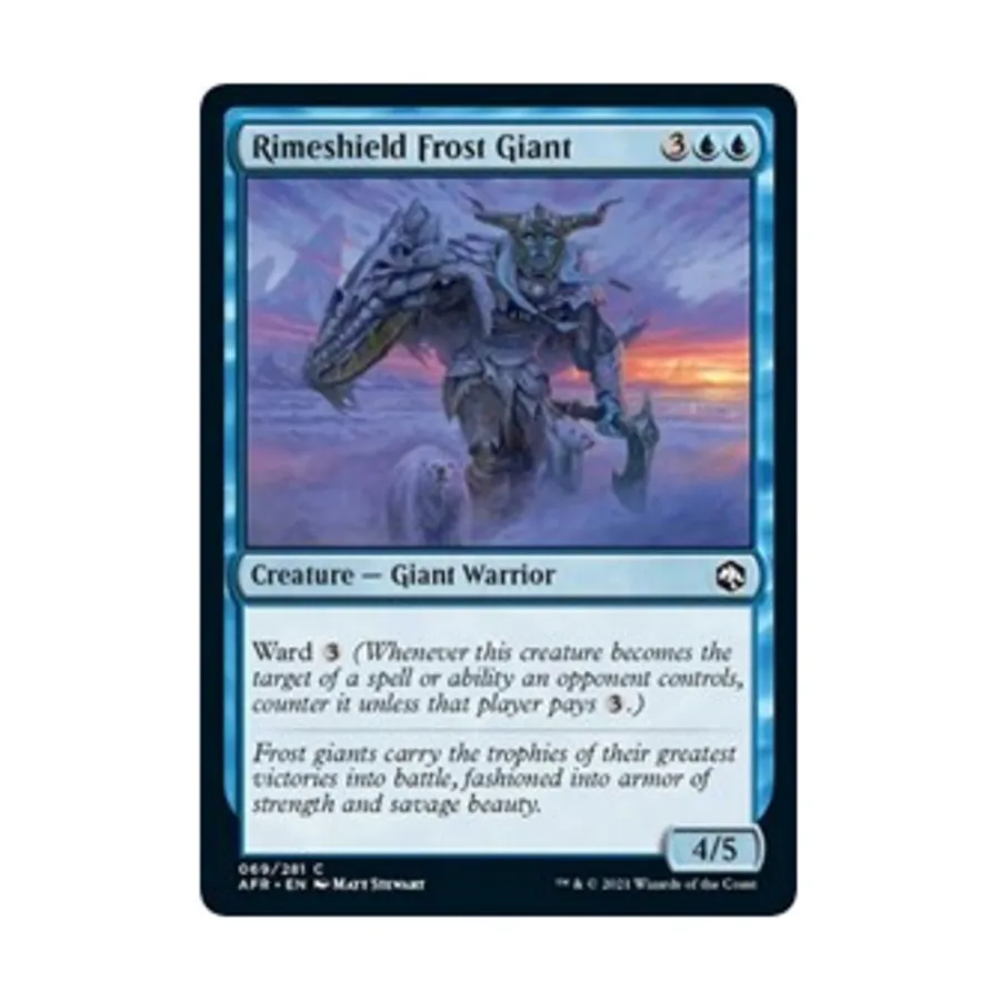 

CCG Ледяной гигант Известкового Щита (клавиша C), MTG - Adventures in the Forgotten Realms