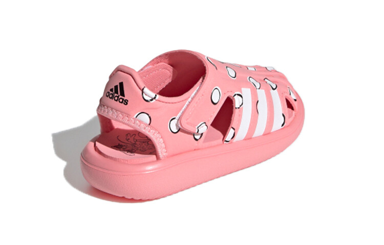 Кроссовки для малышей Disney X Disney Co-branded TD Low-top розового/белого цвета Adidas — фото 4