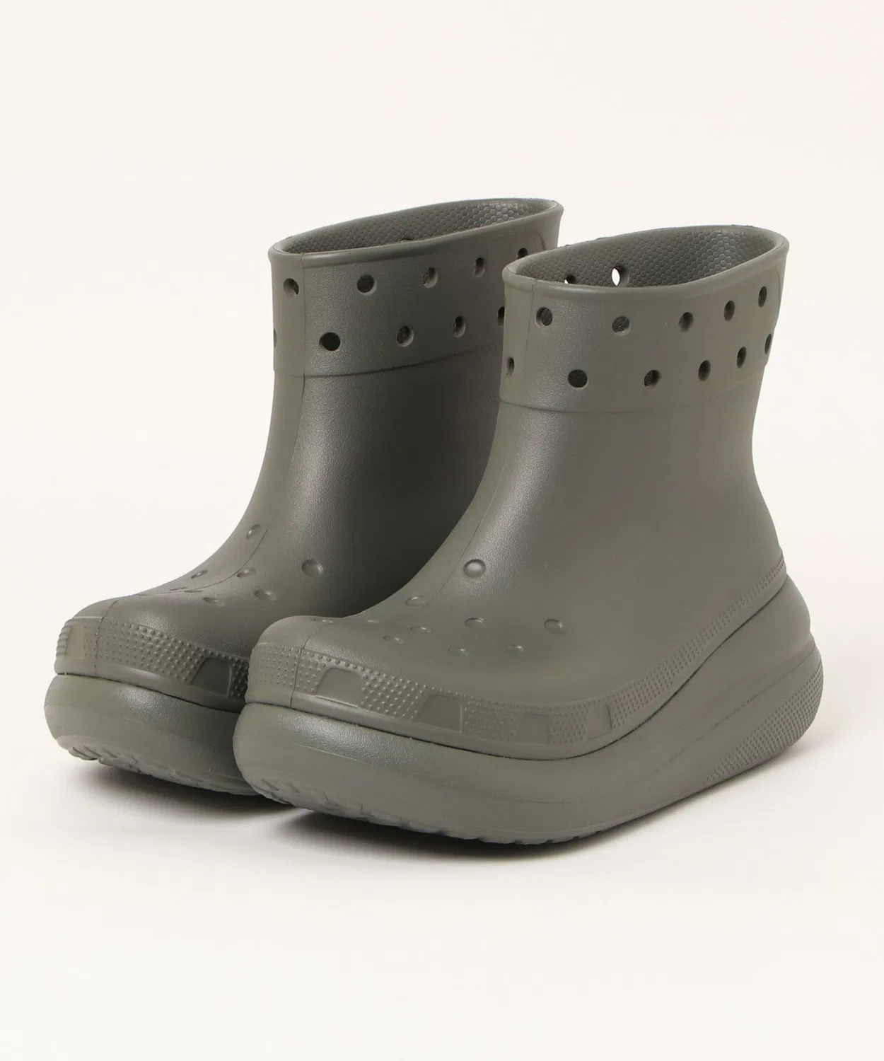 Ботинки Crocs Crush Boot мужские, хаки — фото 3