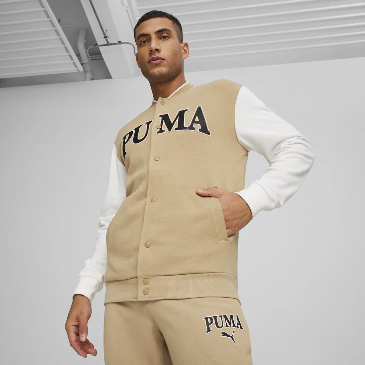 

Мужская спортивная куртка Puma Squad Tr Puma, коричневый