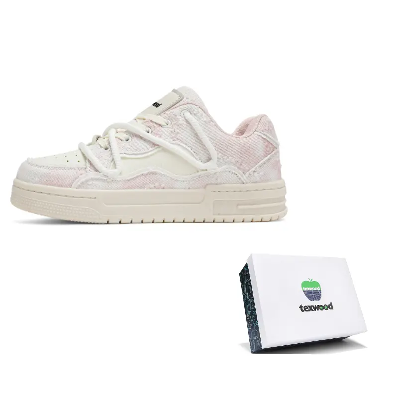 

TEXWOOD Юношеские скейтерские кроссовки Unisex светло-розовые, цвет Light Pink