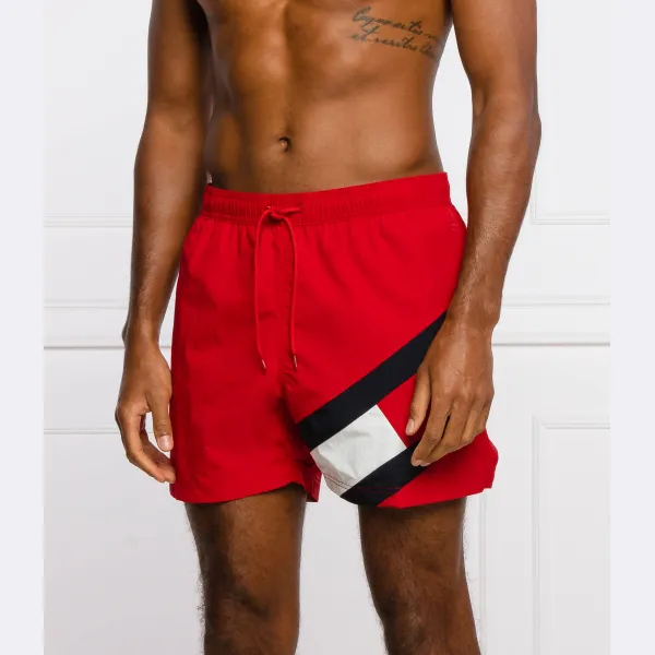 

Узкие шорты для плавания Tommy Hilfiger, красный