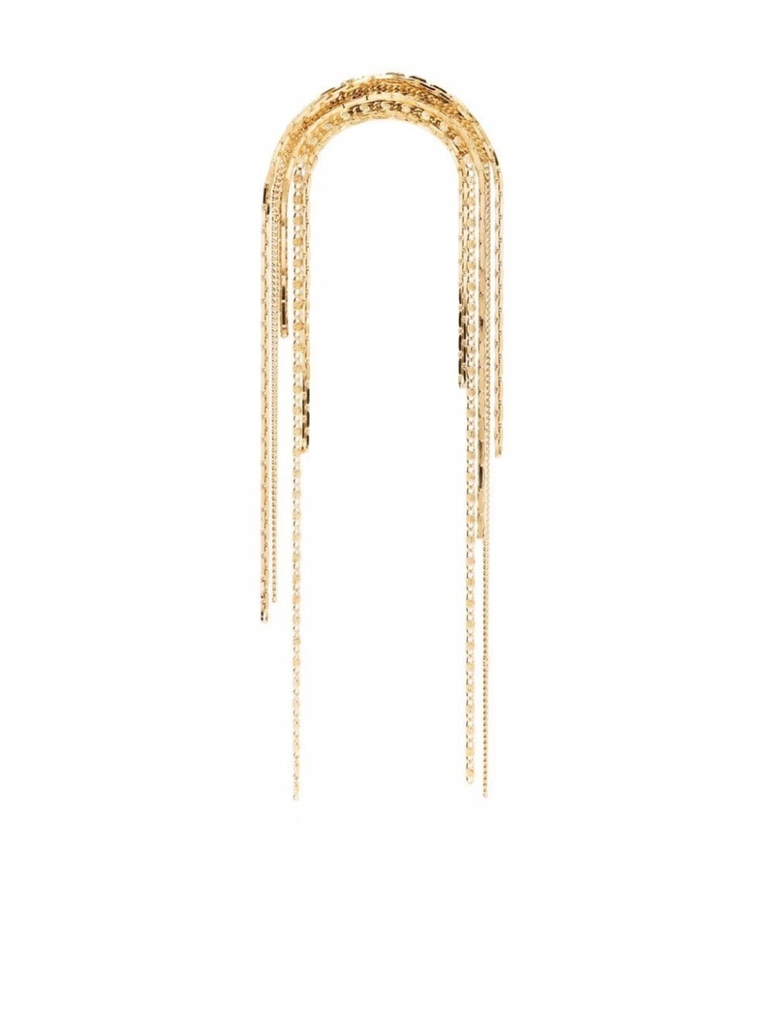 

Серьга Serpentine с цепочками Wouters & Hendrix, золотой