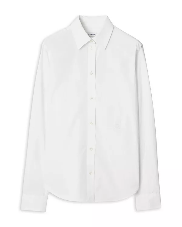 

Рубашка Эллора стандартного кроя, формальная. Burberry, белый