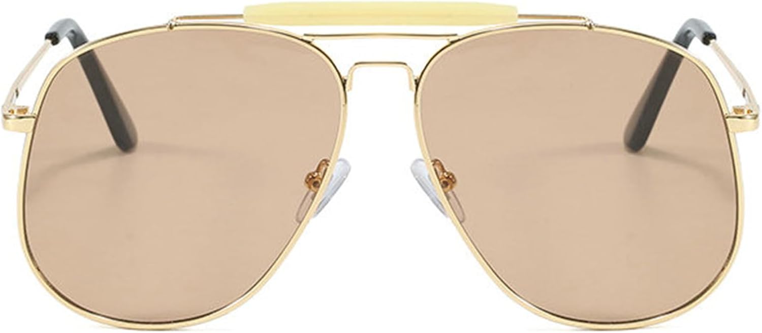 

Солнцезащитные очки Willochra увеличенного размера в стиле «пилот» квадратной формы для женщин и мужчин, винтажные, 70-е годы, многоугольные, женские, с двойной перемычкой, C2