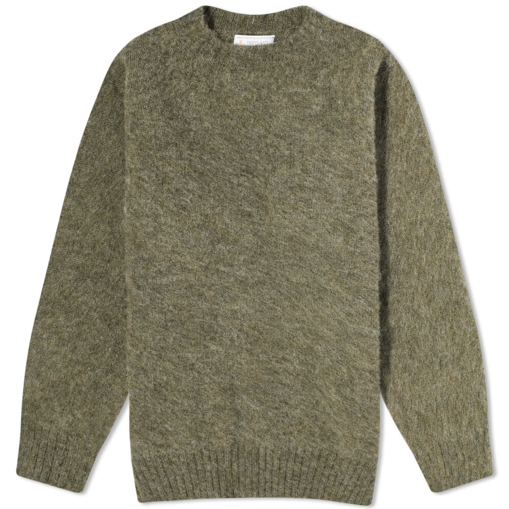

Shetland Woolen Co. Shaggy Crew Knit Свитер