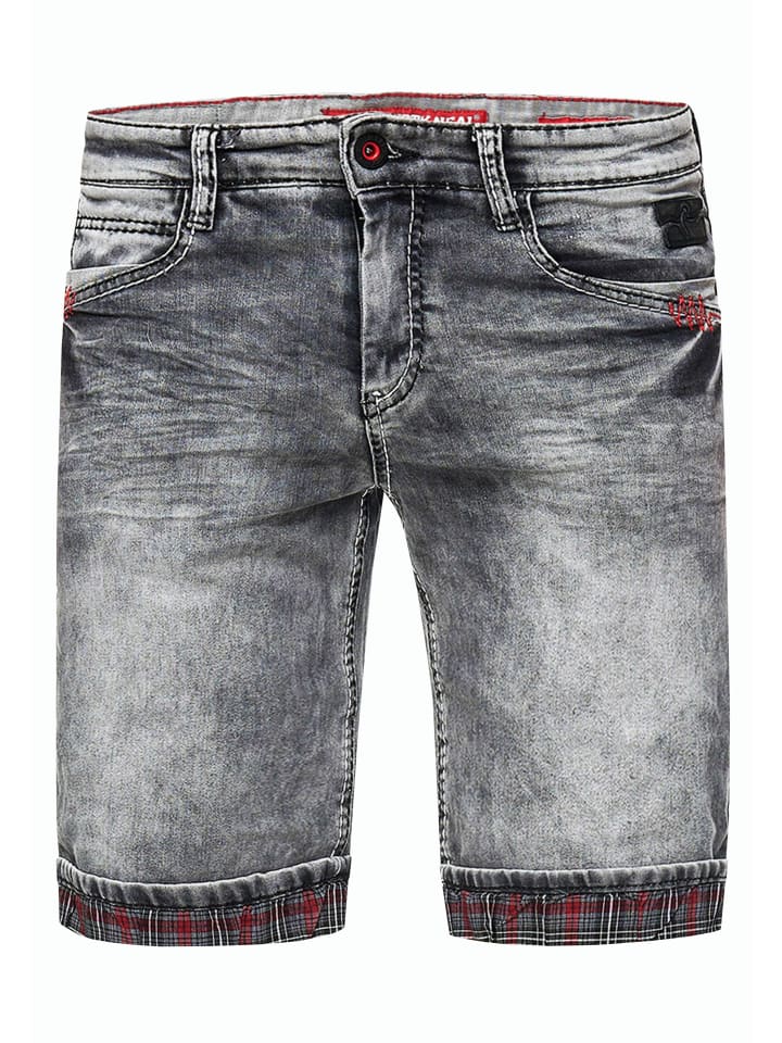 

Rusty Neal джинсовые шорты-бермуды "KARSLEY" серого цвета