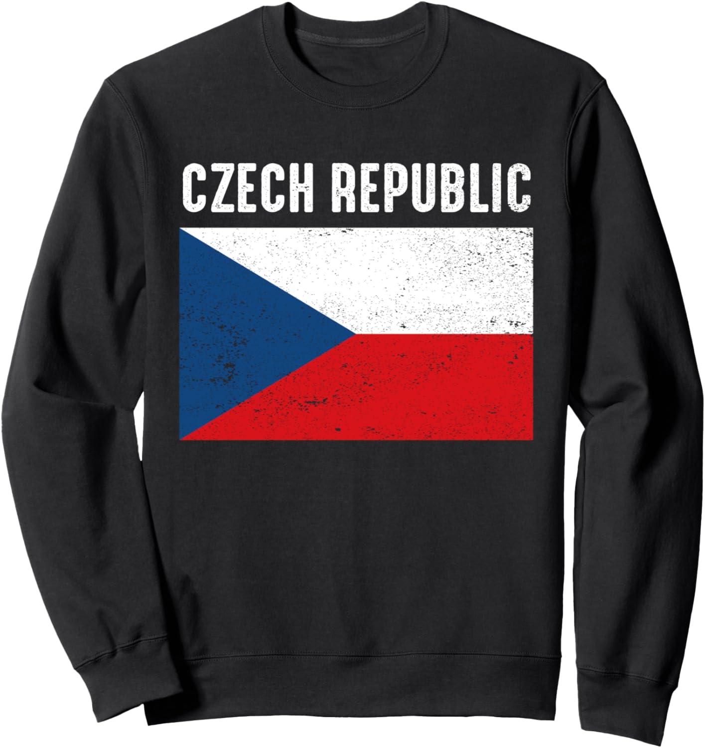 

Чешская Республика, толстовка с чешским флагом Czech Republic Czech Flag, черный