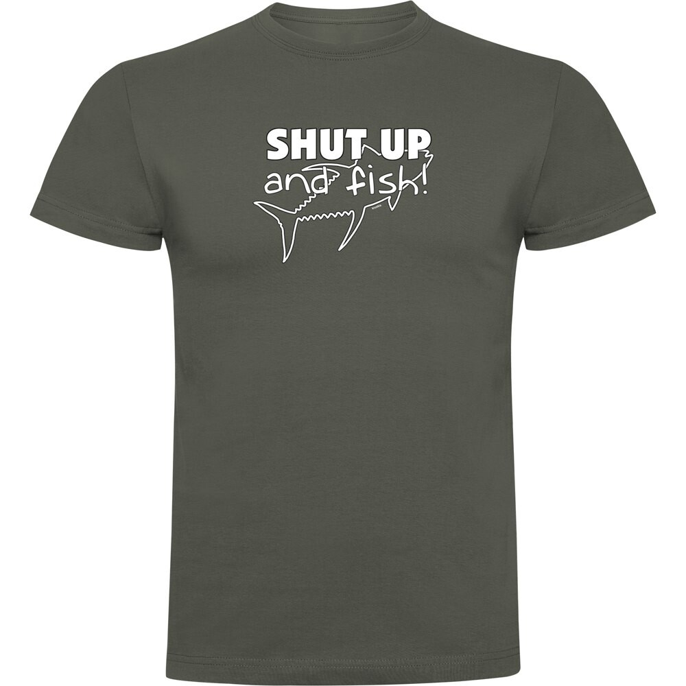 

Футболка Kruskis Shut up And Fish, зеленый
