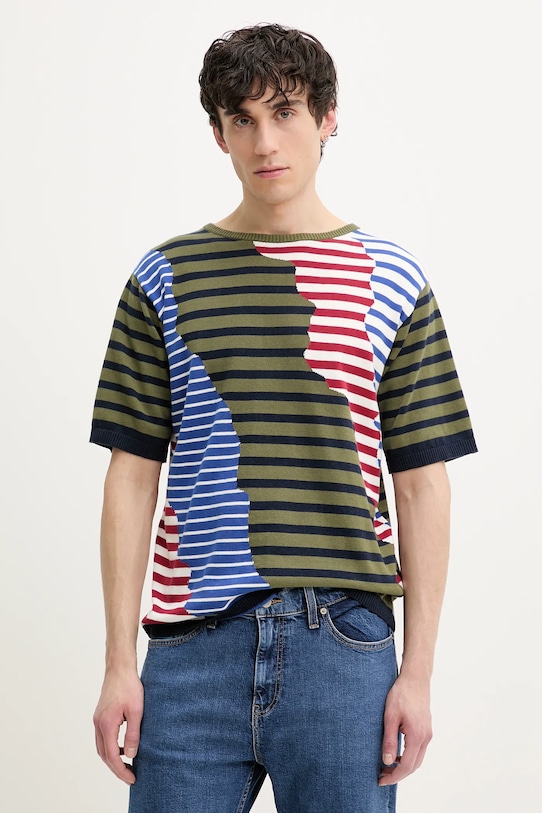

Хлопковая футболка TERRANOVA Desigual, зеленый
