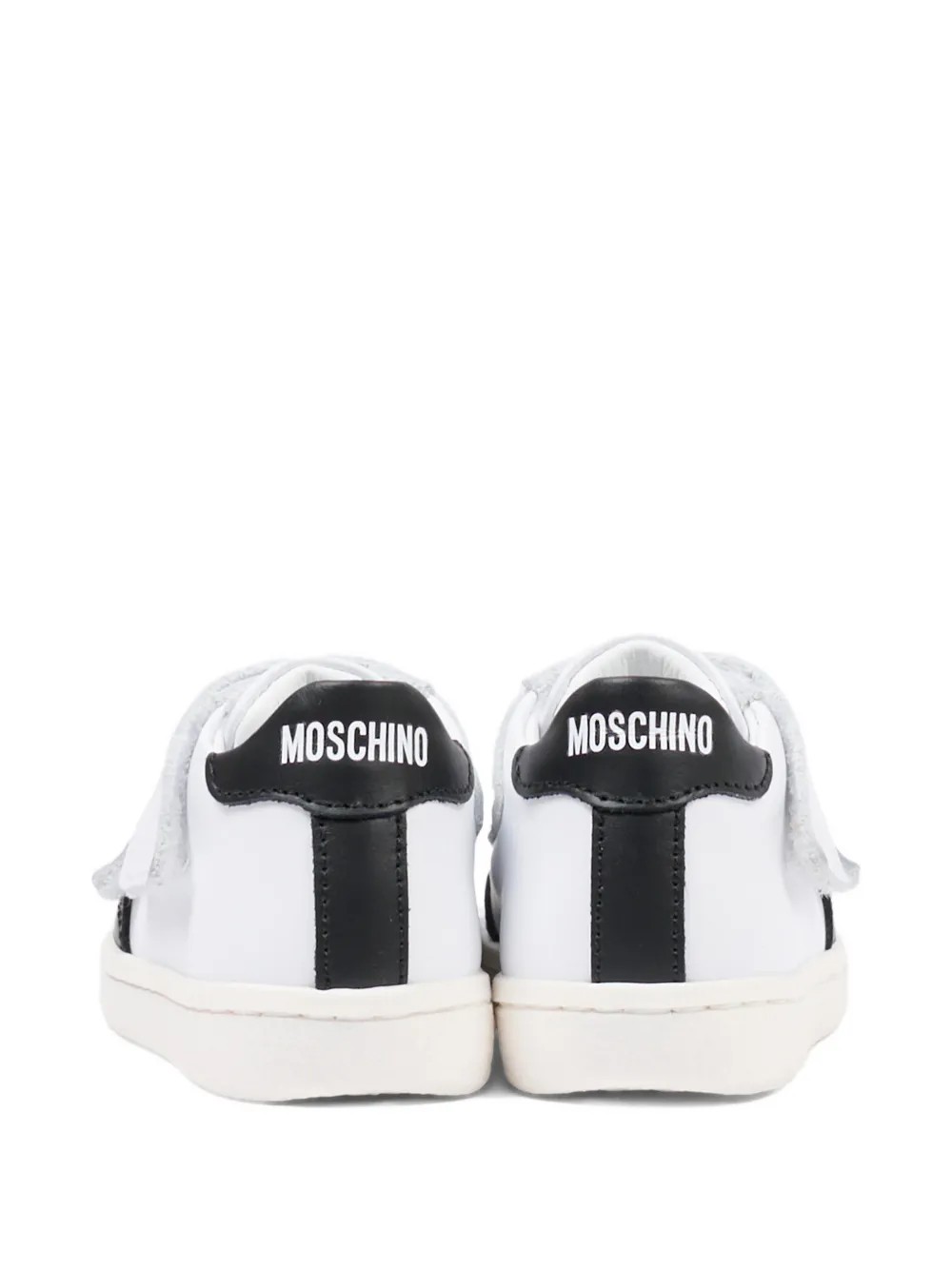 Кроссовки с логотипом Teddy Moschino Kids, белый — фото 4