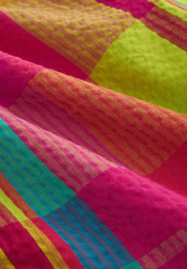 Следующий комбинезон Next, Orange/Pink Check — фото 3