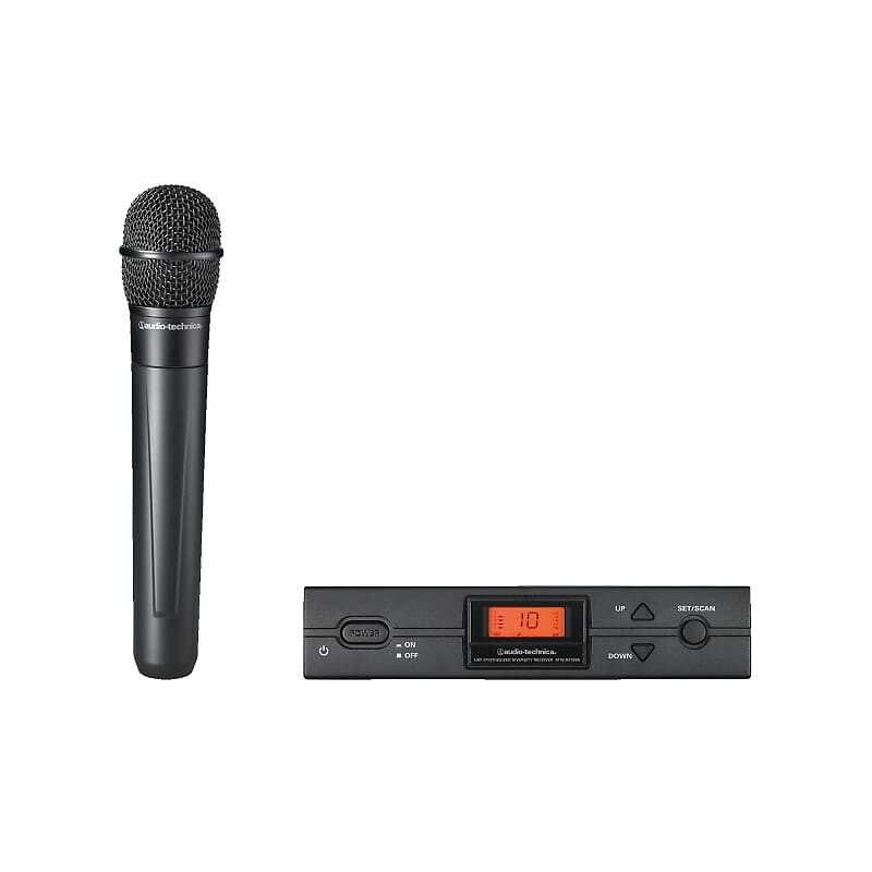

Микрофон Audio-Technica ATW-2120BI 2000 Series Wireless Handheld Microphone System - Band I (487.125-506.500 MHz)