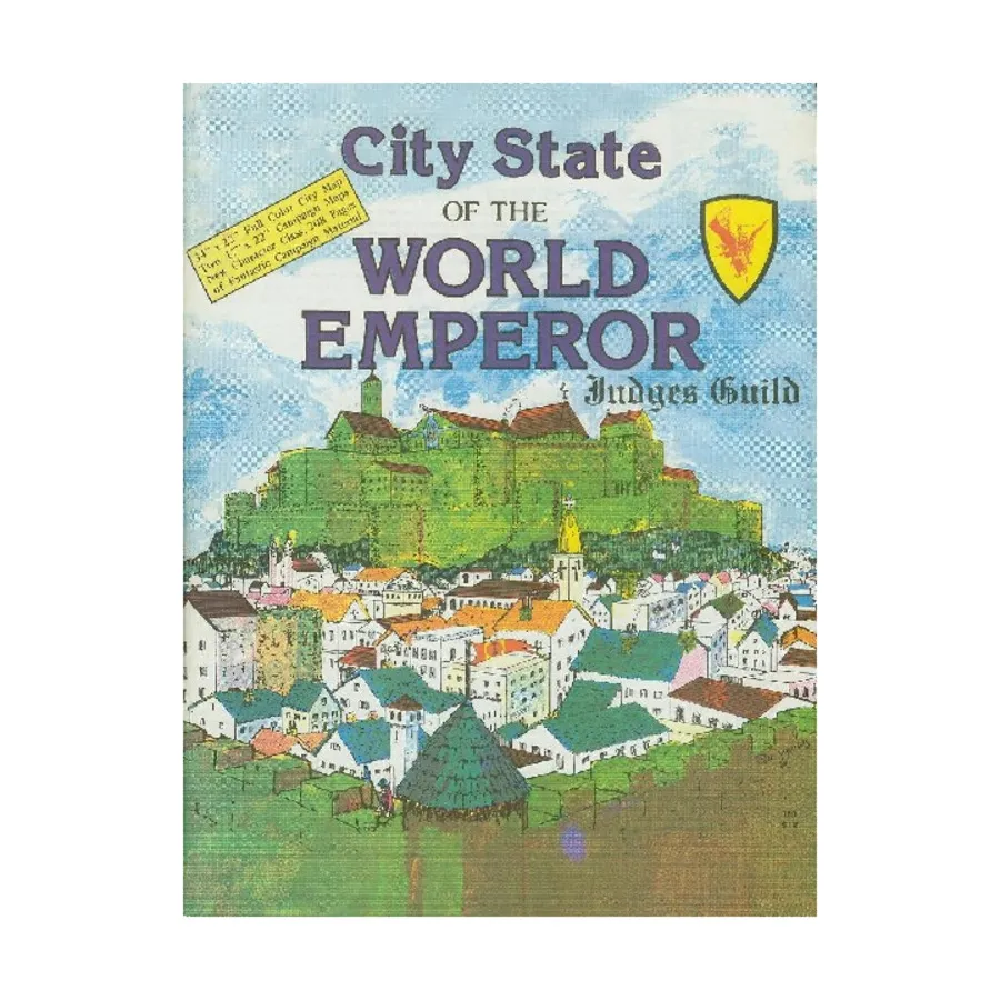 

City State of the World Emperor (1st Printing), Dungeons & Dragons Fantasy Modules (A - C) (Judges Guild), мягкая обложка