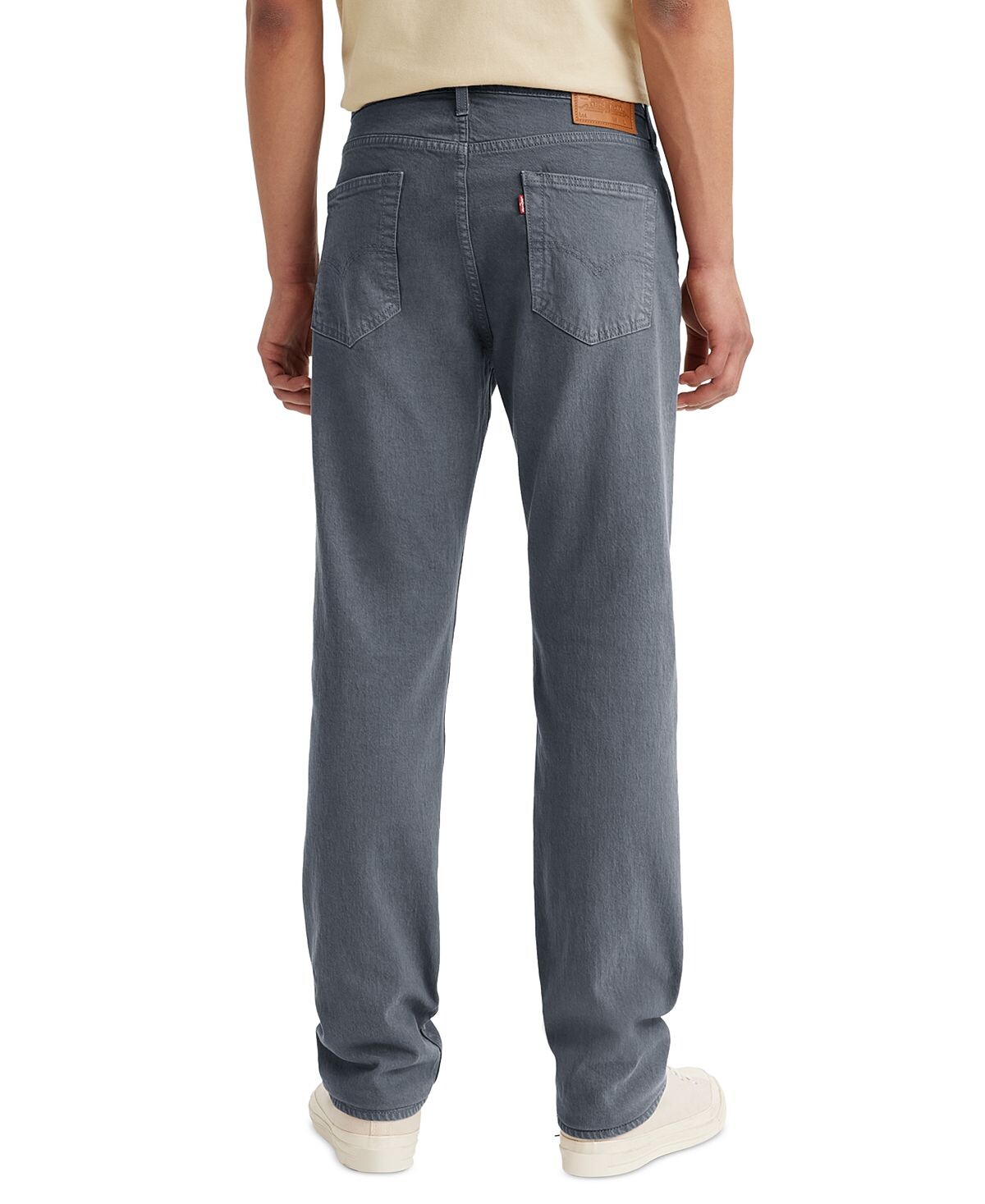 Мужские джинсы Levi's 514 Soft Twill Straight Fit, серый — фото 2