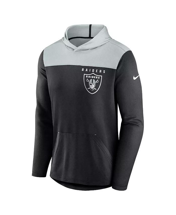 Мужская черная толстовка с капюшоном Las Vegas Raiders для фанатов Nike — фото 3