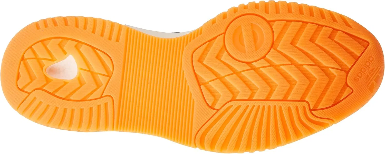 Мужские спортивные кроссовки Adidas Streetball II, Core Black Orange Rush Ecru Tint — фото 4