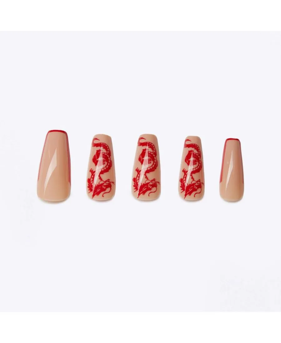 Мулан Руж Tip Beauty, красный pattern