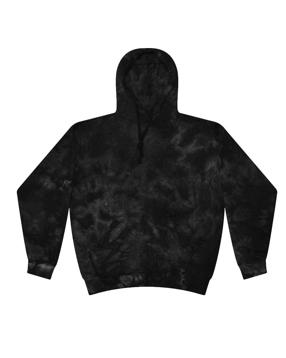 

Мужская толстовка с капюшоном Crystal Wash Colortone, цвет crystal black