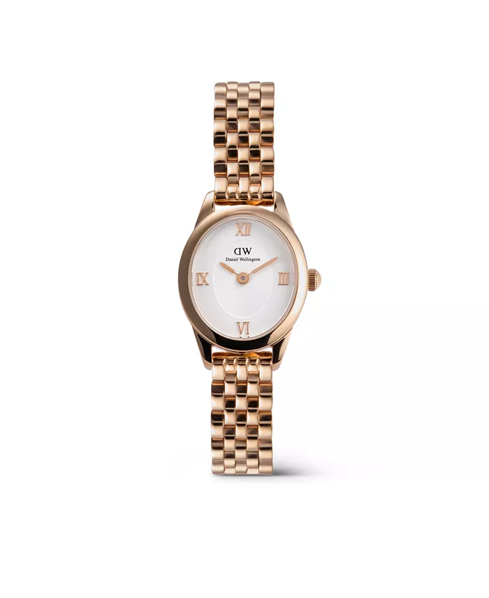 

Женские часы с аналоговым циферблатом из нержавеющей стали с розовым золотым покрытием, 22 мм Daniel Wellington