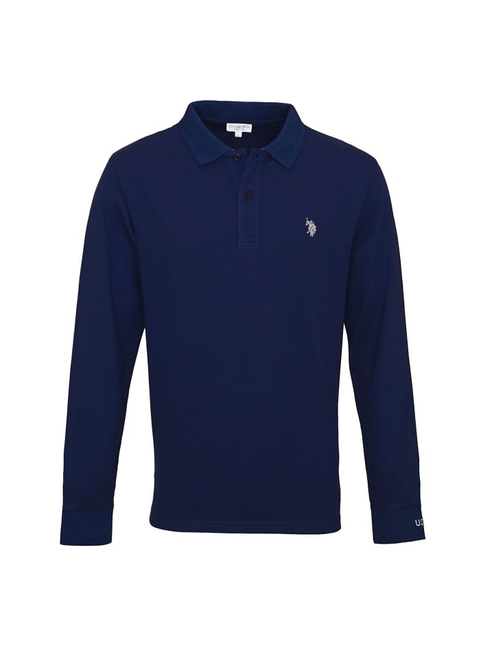 

Лонгслив US Polo Assn Poloshirt, темно-синий