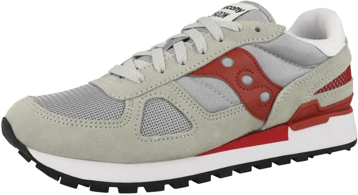 Мужские винтажные кроссовки Saucony Jazz Original, красный/серый — фото 4