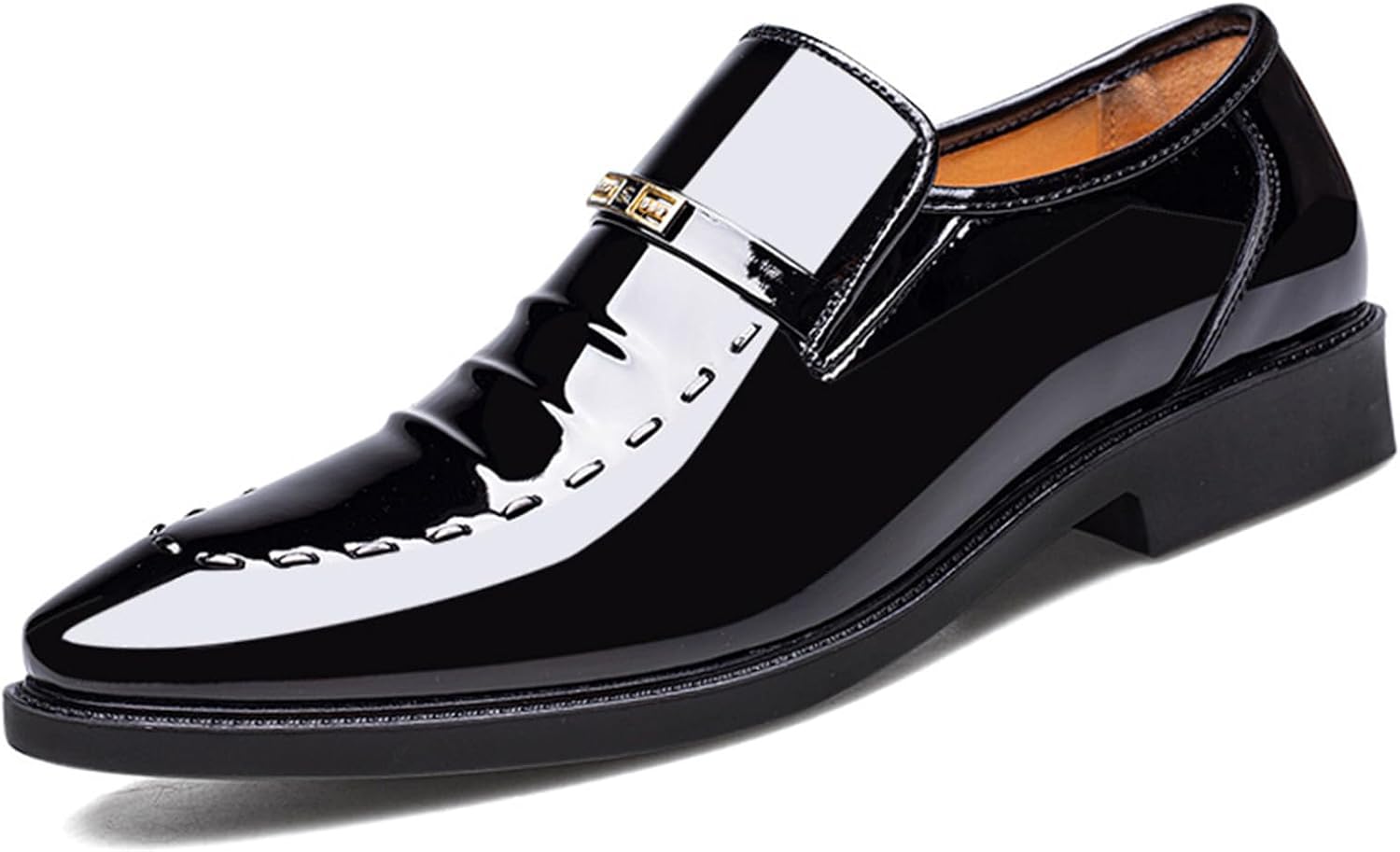 

Мужские лоферы KYOESCAI, классические оксфорды, удобные модели без шнурков, подходят, вечеринок, работы в офисе и формальной одежды, черный