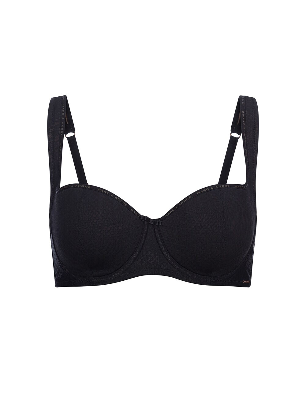 

Бюстгальтер-балконет Marc & André, черный