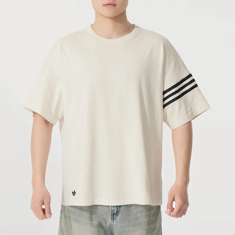 Футболка Adidas Neuclassics Adidas Originals, бежевый — фото 4