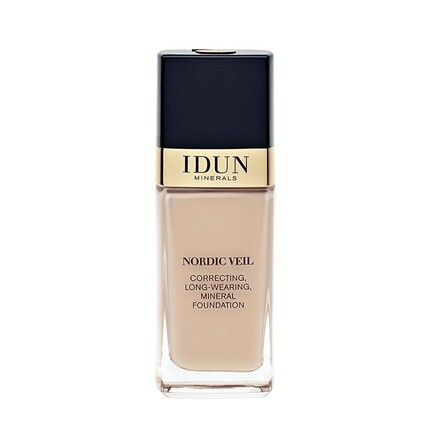 

IDUN Minerals Nordic Veil Foundation Полное и беспористое покрытие с мягким матовым финишем 0,88 унции 309 Svea Medium Warm