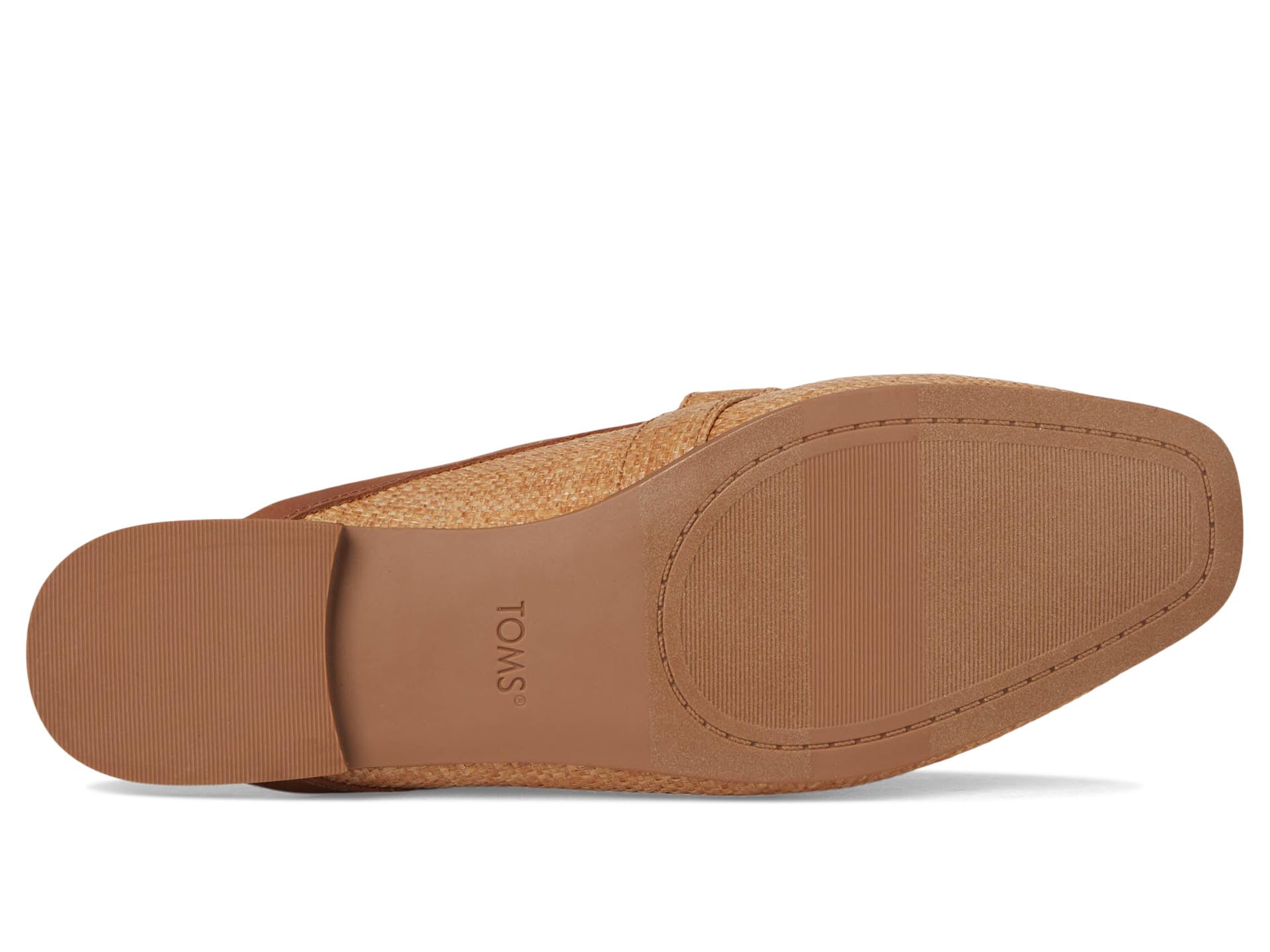 Мюли TOMS Lynette Mule, цвет Brown Sugar Raffia/Leather — фото 3