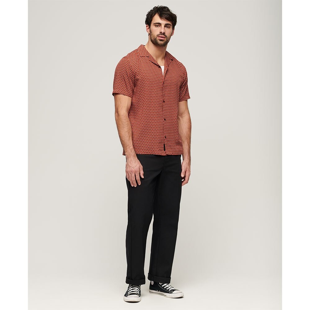 Футболка с коротким рукавом Superdry Revere 70S, оранжевый — фото 4