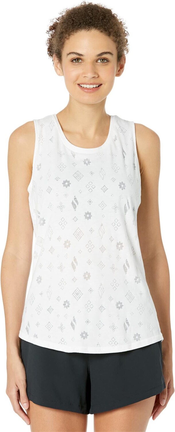 

Топ SKECHERS Diamond Status Burnout Tank, белый