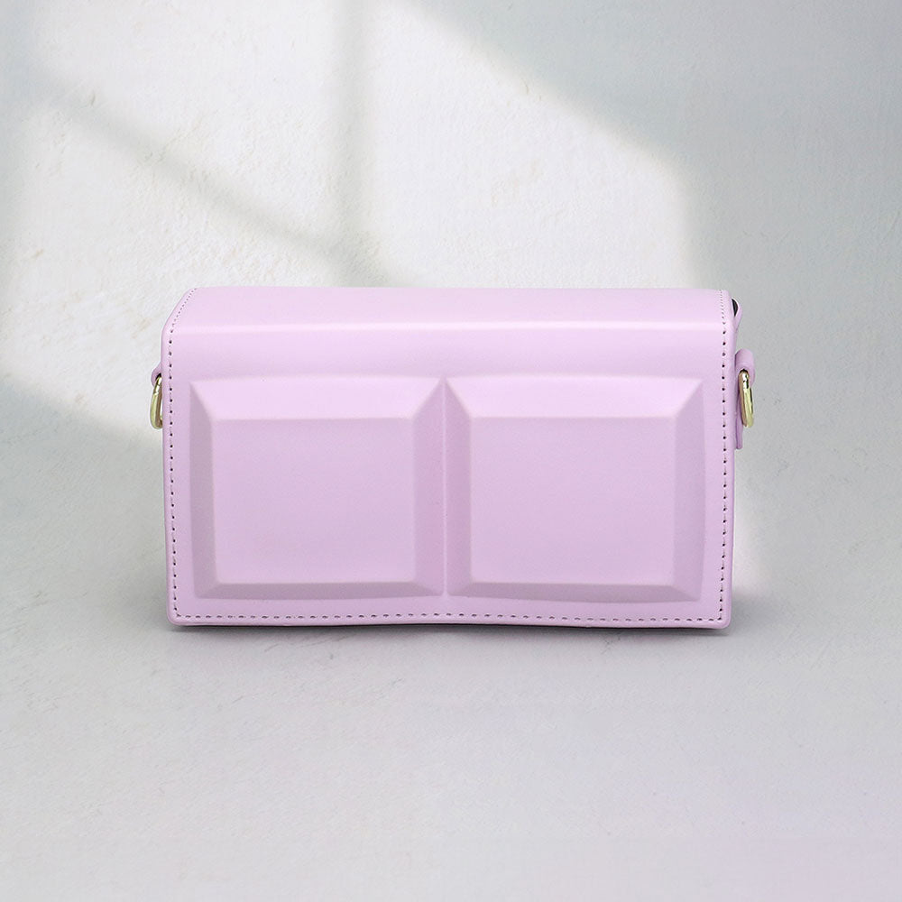 

Искусственная кожа сумка-кроссбоди коробка FASHNZFAB, фиолетовый