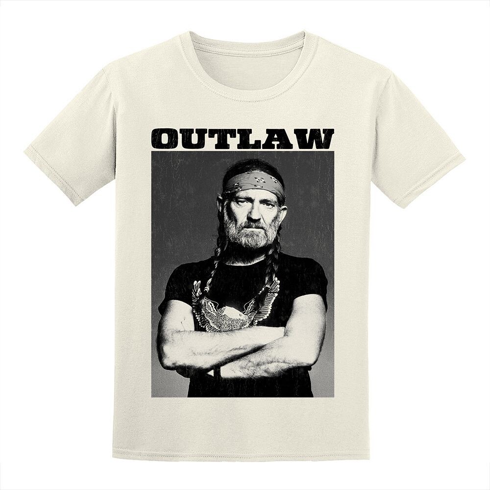 

Мужская футболка Willie Nelson Licensed Character, цвет Natural