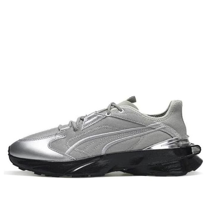 

Кроссовки PUMA Pwrframe x Staffonly Metal Fuzz 'Metallic Silver Black' 387792-01, серебряный
