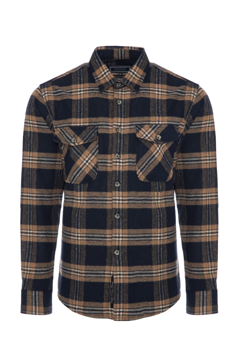 

Рубашка на пуговицах Comfort fit CARISMA, коричневый/темно-коричневый