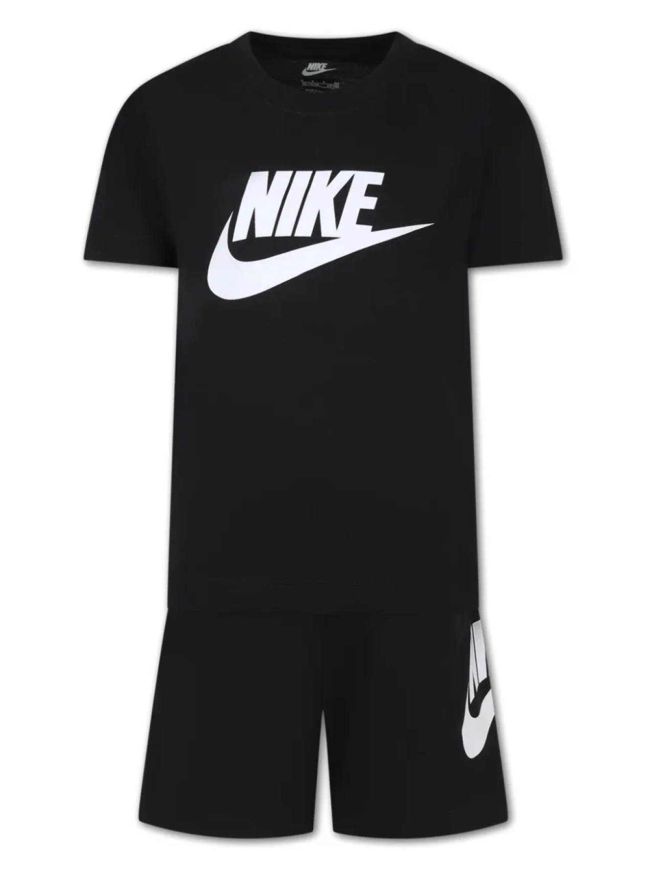 

Nike Kids спортивный костюм из джерси с логотипом, черный