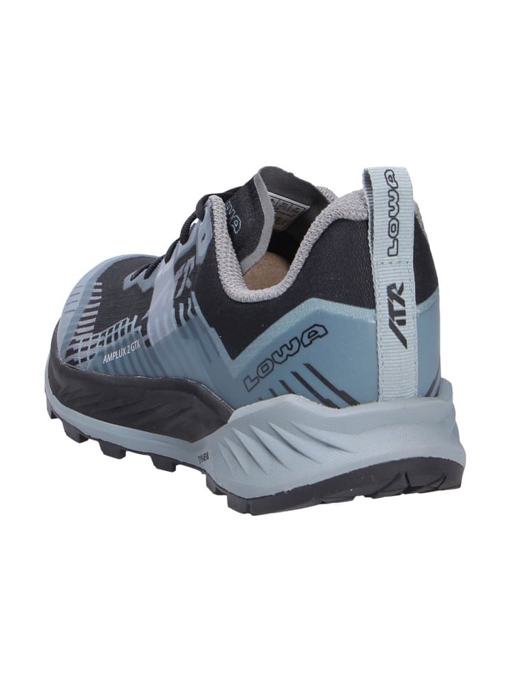 Женские кроссовки LOWA AMPLUX 2 GTX WS для активного отдыха, черно-голубой — фото 3