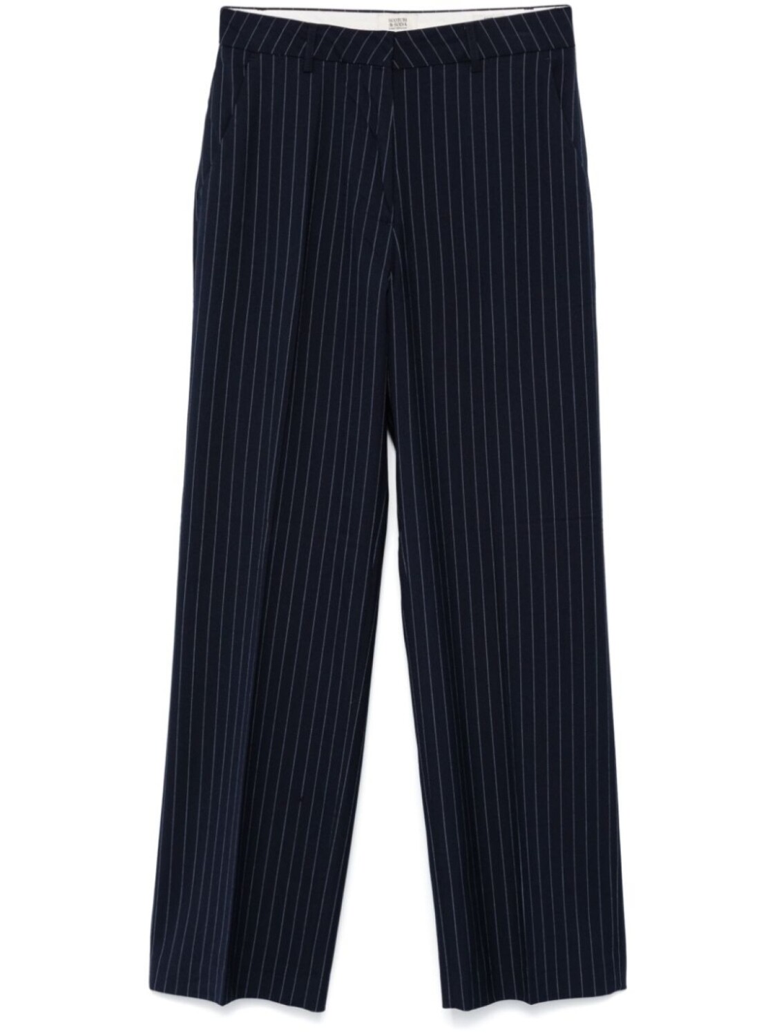 

Брюки в тонкую полоску Scotch & Soda, синий