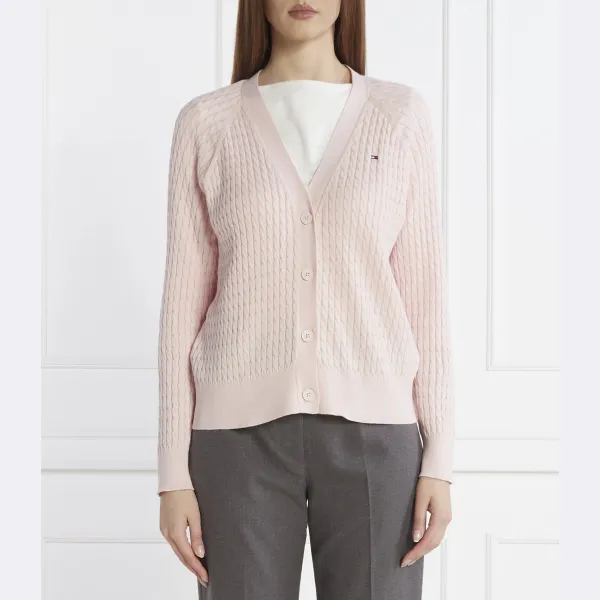 

Кардиган стандартного кроя Tommy Hilfiger, розовый