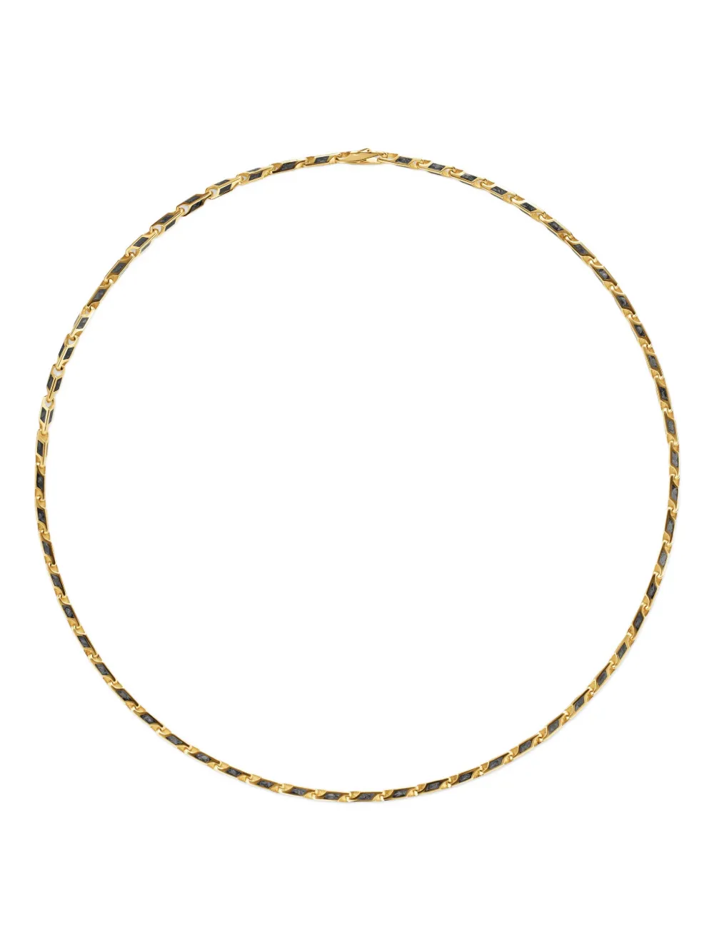 

Колье Streamline Faceted Chain из желтого золота David Yurman, золотой